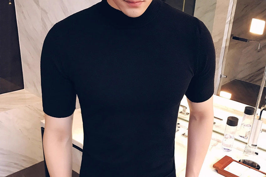 01 knitted sweater pullover base shirt