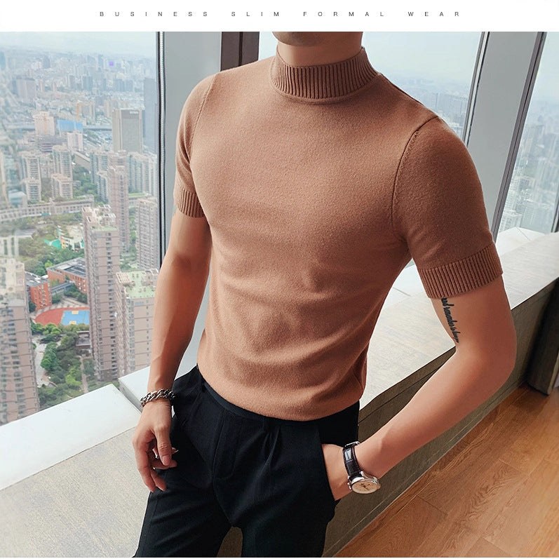 01 knitted sweater pullover base shirt