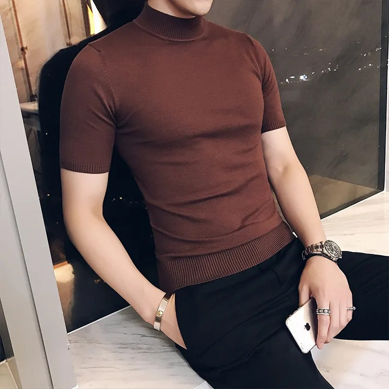 01 knitted sweater pullover base shirt