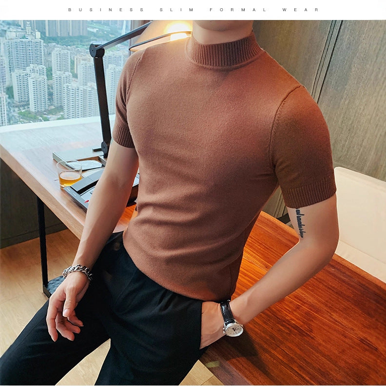 01 knitted sweater pullover base shirt