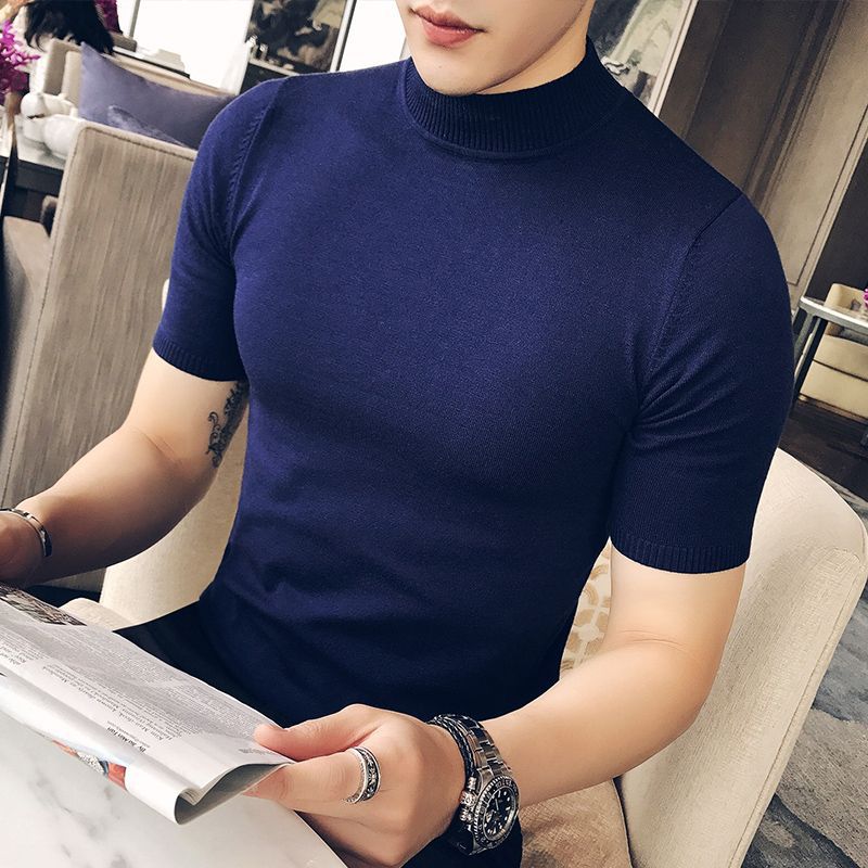 01 knitted sweater pullover base shirt