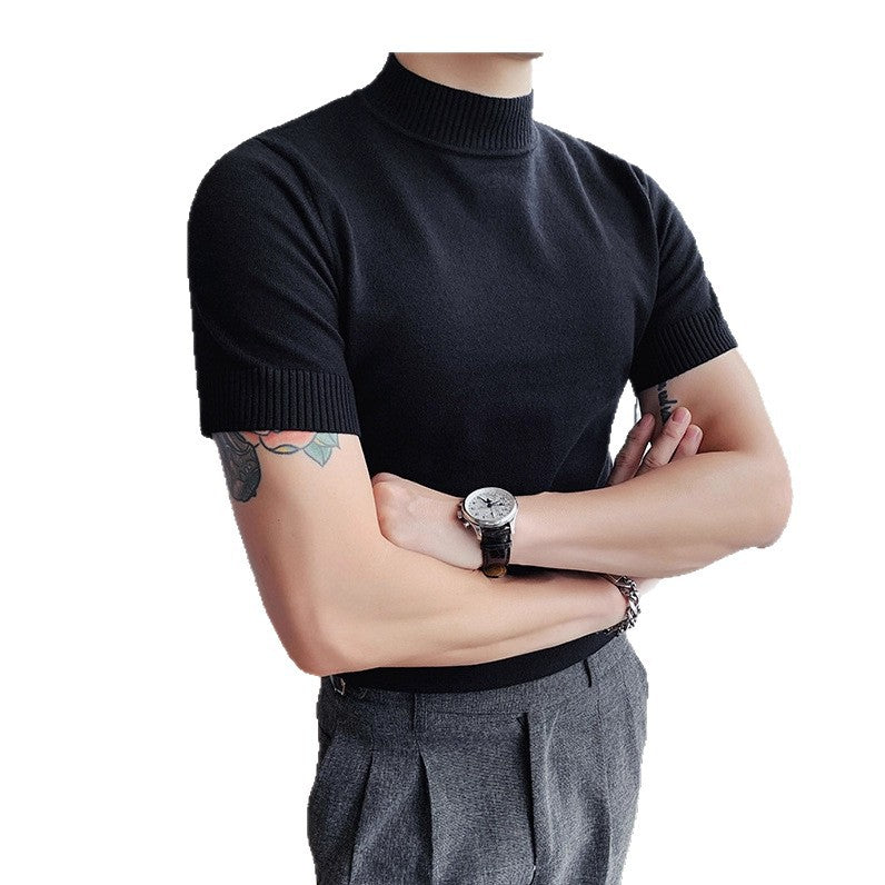 01 knitted sweater pullover base shirt