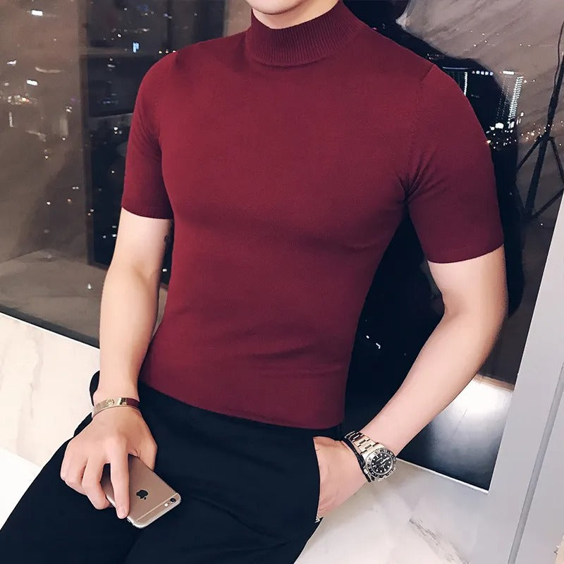 01 knitted sweater pullover base shirt